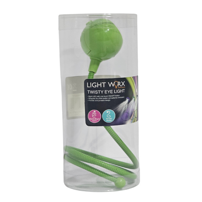 Light Worx Twisty Eye Light – Available in Black, Green, and Purple
