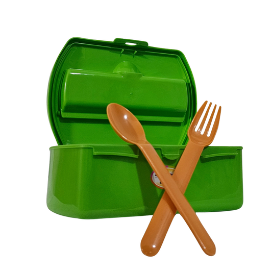 Formosa Plastic Lunch Container with Fork and Spoon