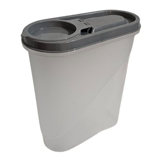 Plastic Cereal Container with Easy Pour Lid