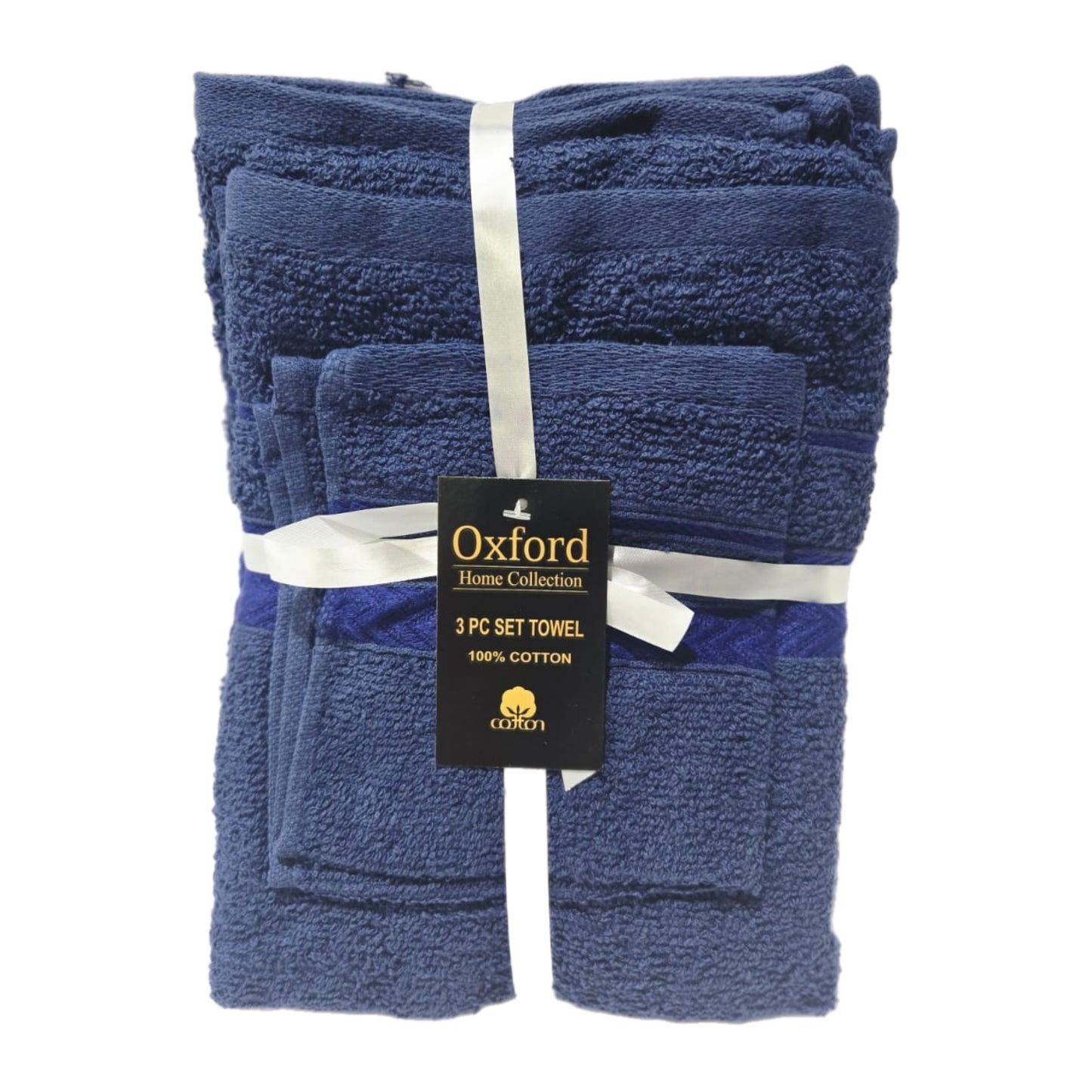 Oxford Home Collection – 3 Piece Towel Set