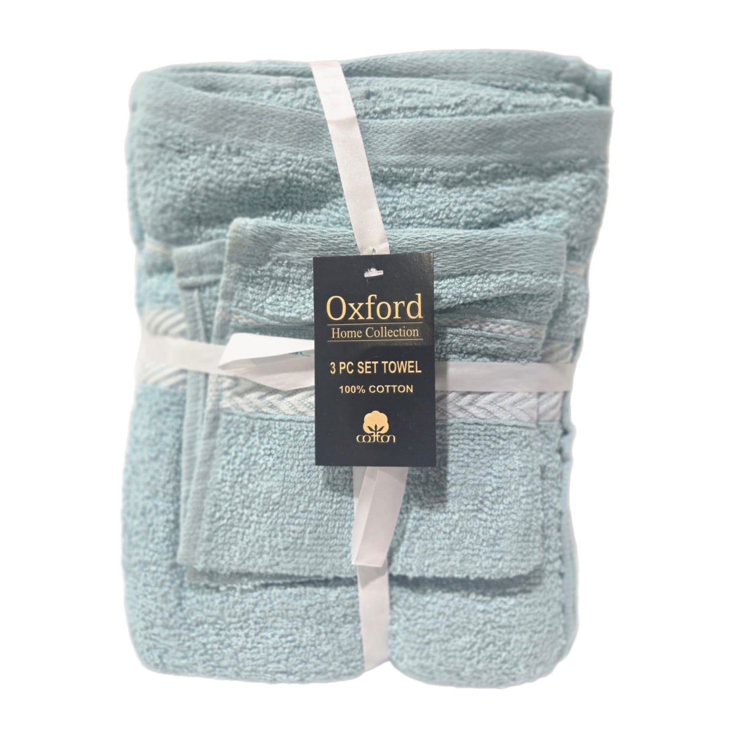 Oxford Home Collection – 3 Piece Towel Set